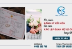 CÓ PHẢI ĐĂNG KÝ KẾT HÔN THÌ MỚI XÁC LẬP QUAN HỆ VỢ CHỒNG HAY KHÔNG?