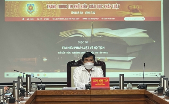 Bà Rịa - Vũng Tàu: Đẩy mạnh chính sách phổ biến, giáo dục pháp luật tỉnh